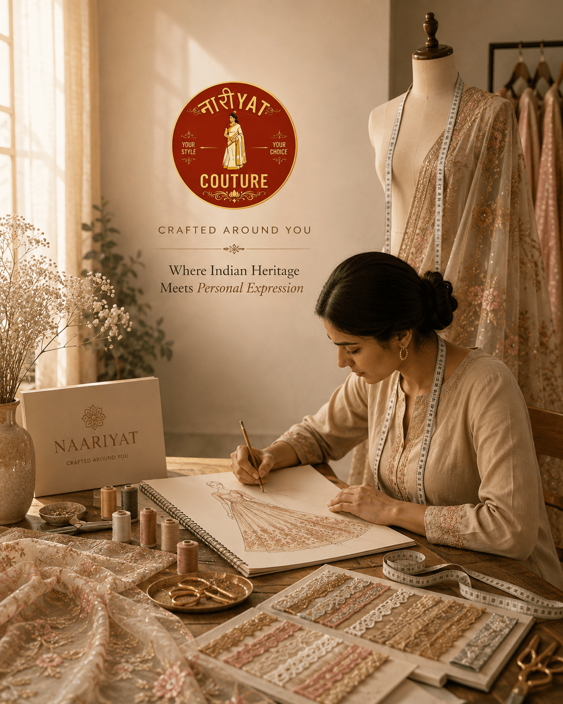 Naariyat custom fit craftsmanship